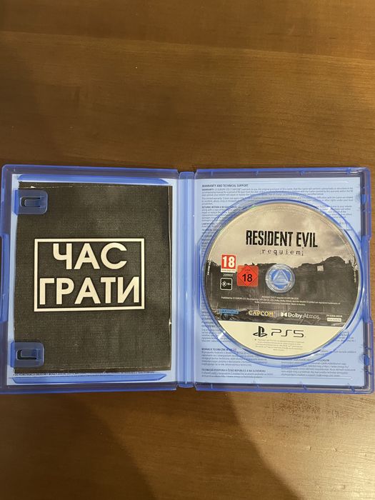 Диски для Ps5 | Resident Evil Requiem | Spider Man 2