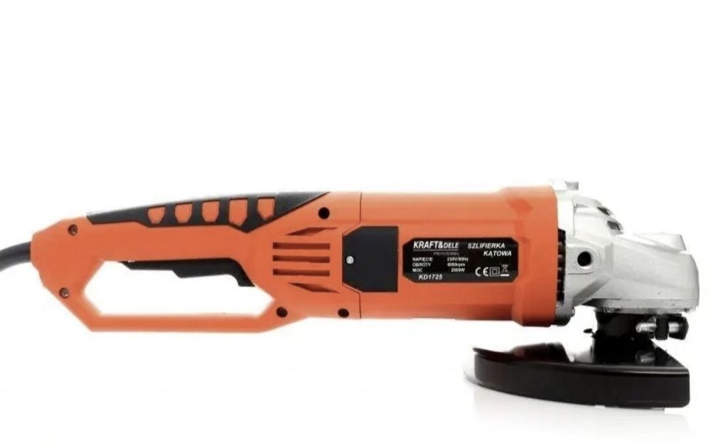 Кутова шліфувальна машина,болгарка 2900 Вт Kraft&Dele KD1725