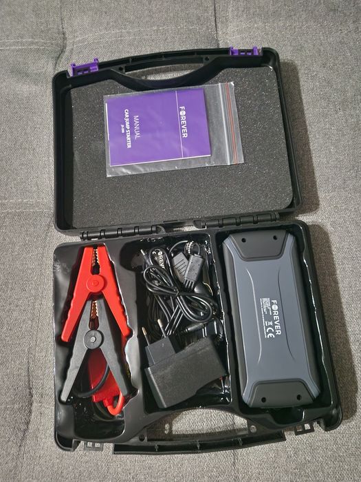 Jumper Booster Forever Moto 12 000 mAh / 400A – Powerbank Rozruchowy