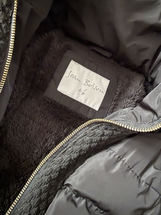 Kurtka ocieplana czarna Jean Boison dluga rozm. 46