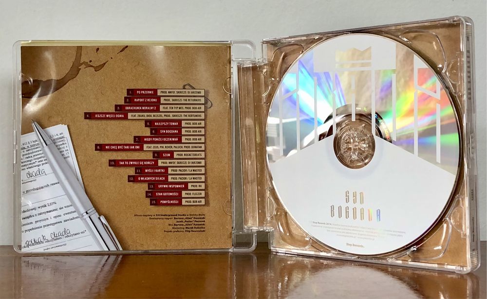 Oryginalna płyta CD CHADA - Syn Bogdana MMXIV polski hip-hop 2014 rap