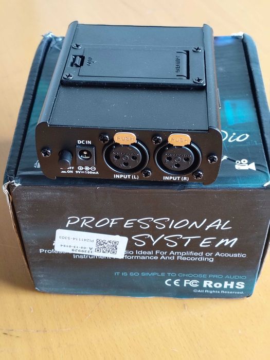 Amplificador Stereo Fones Ouvido