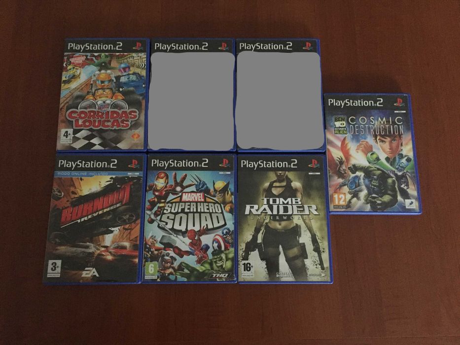 21 jogos playstation ps2