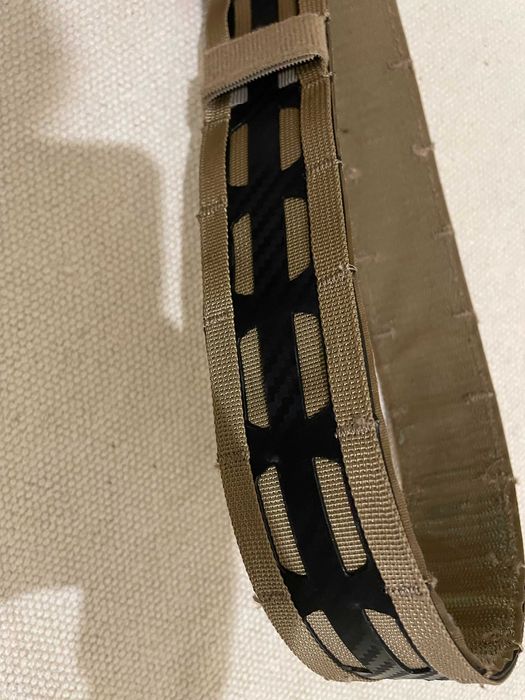 Conquer Belt TAN (com cinto interior de velcro)