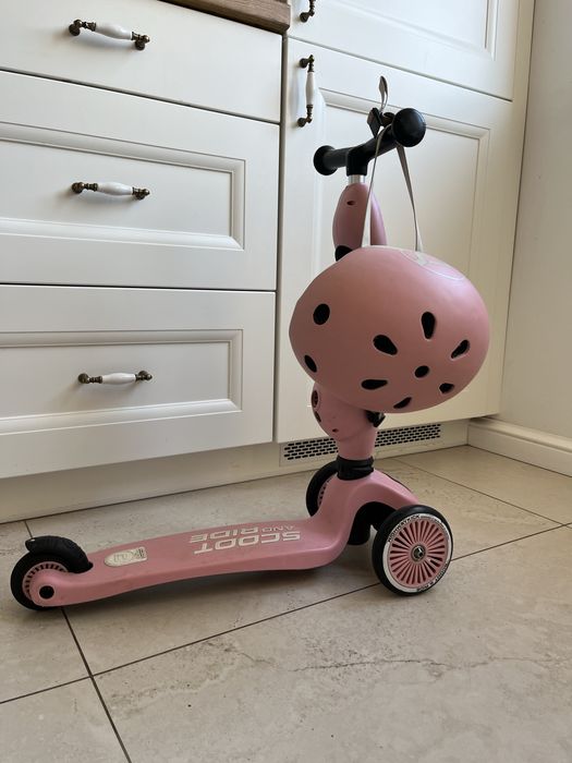 Scoot and ride hulajnoga + kask