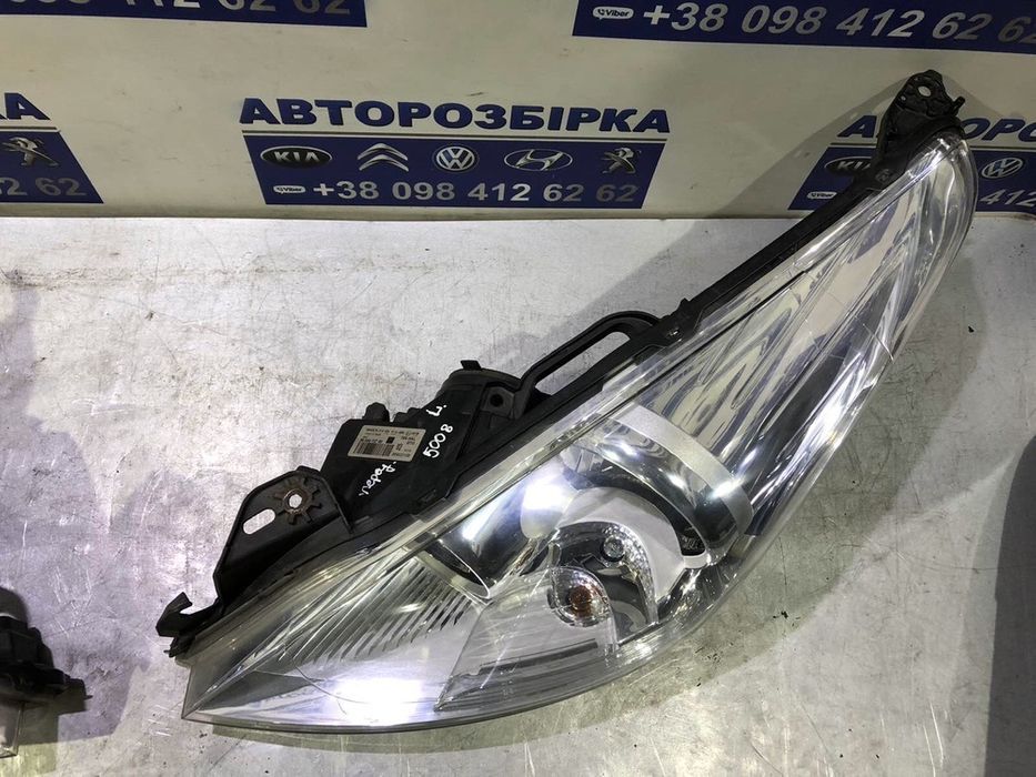 фара Peugeot 5008 3008 2009-2016 фонарь пежо 5008 фара