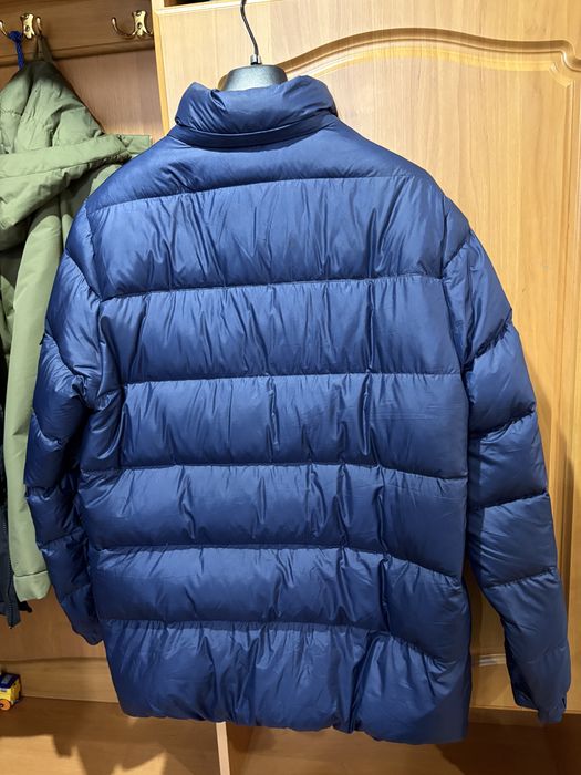 Чоловіча зимова курточка, пуховик, натуральний пух