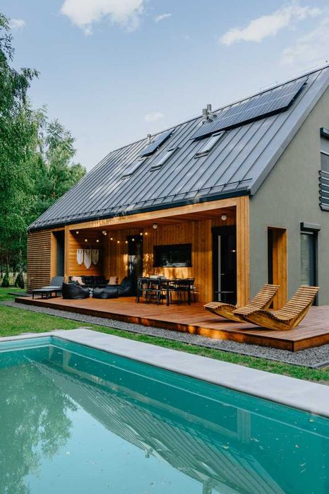 Dom na weekend z basenem, jacuzzi i sauną blisko Warszawy. Kamieńczyk