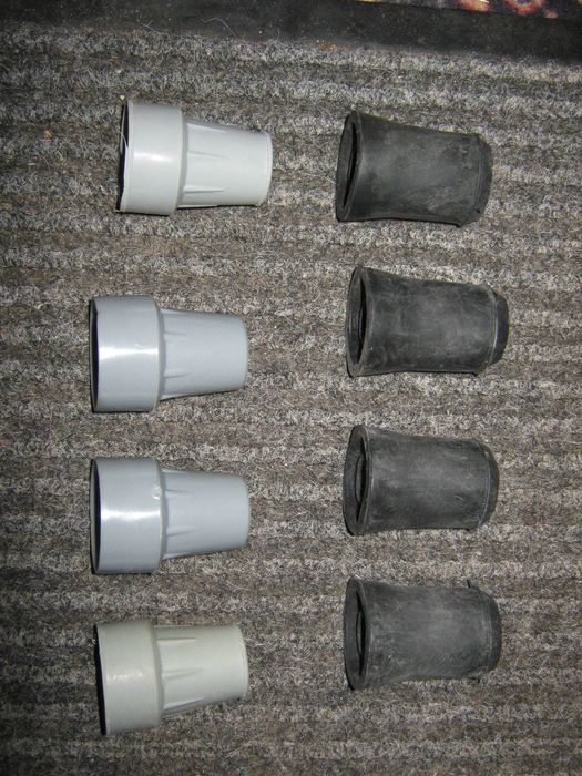 Наконечник на трость на костыли. Накостыльник 65 гр/шт