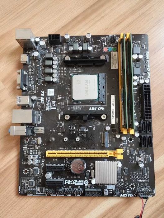 Ryzen r5 3600 B450 + кулер