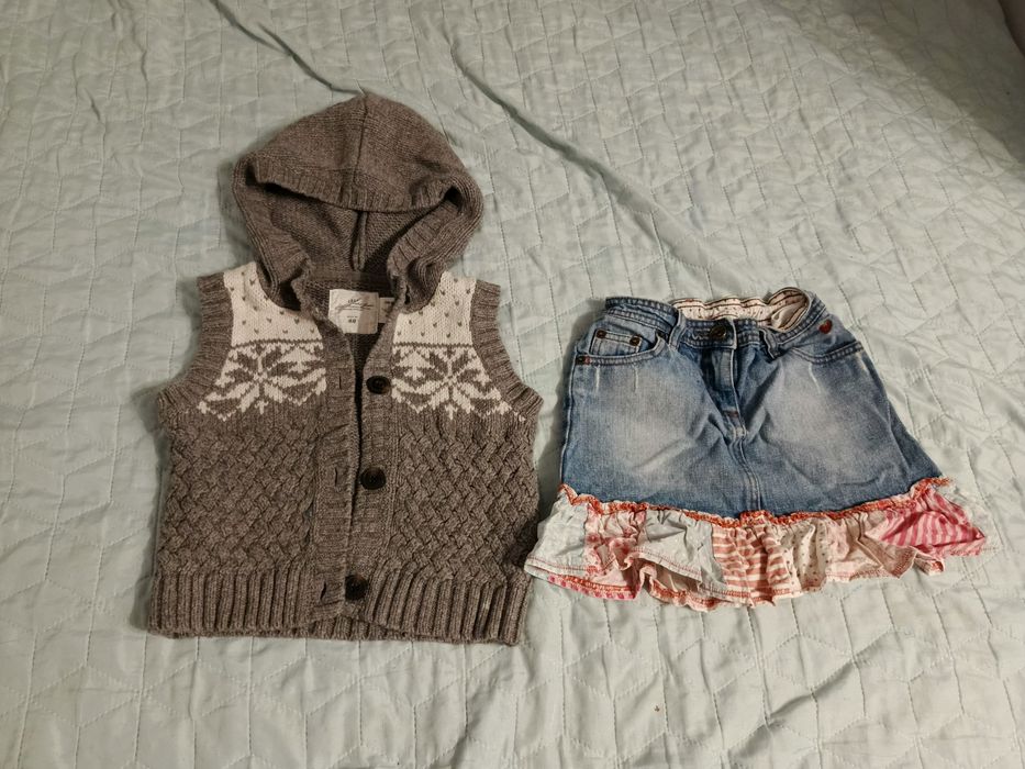 Zestaw ubrań dla dziewczynki w rozmiarze 122