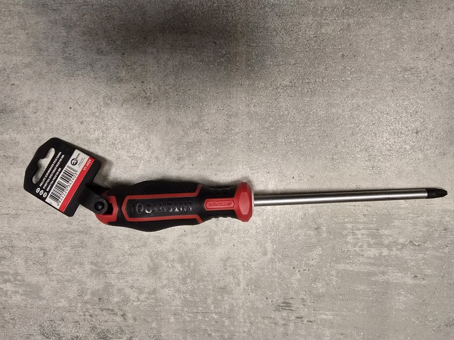 Викрутка хрестова PH3 * 150 мм, S2, STORM INTERTOOL VT-3424