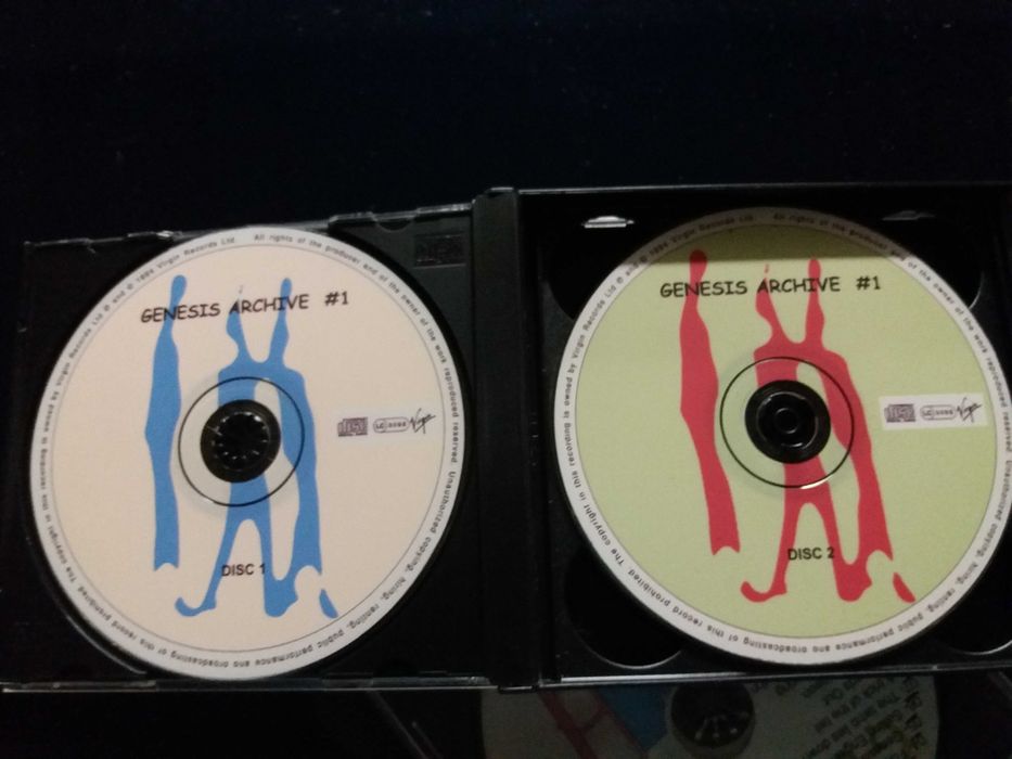Coleção de 12 CDs originais dos GENESIS