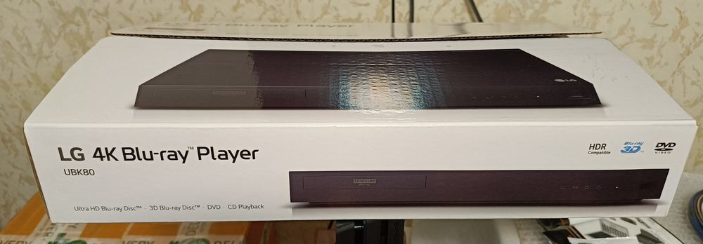 LG UBK80 4K Blu-ray player СУПЕРЦЕНА!