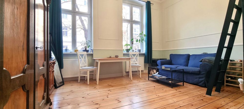 Kawalerka z antresolą, nowoczesna, jasna | od 1.10 | Łazarz, Park Wilsona