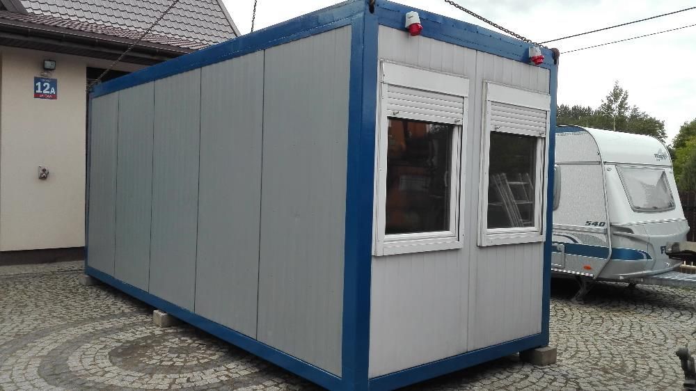 Wynajem Kontenerów - Kontener biurowy, magazynowy, sanitarny, barak,