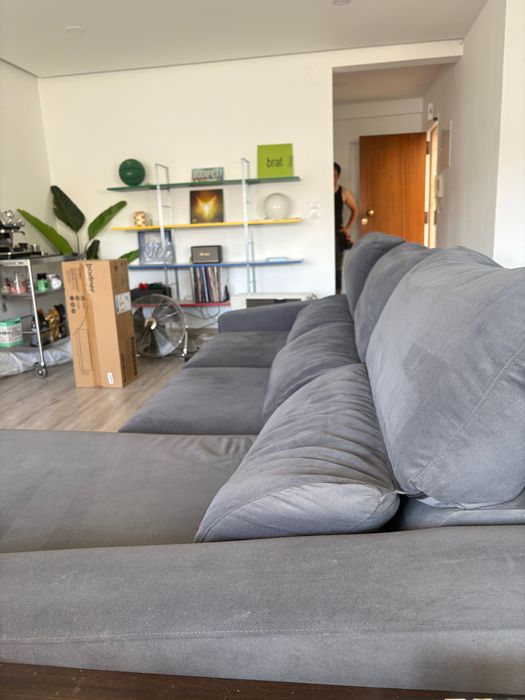 Sofá Chaise Longue Gato Preto