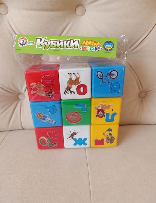 Кубики весела абетка