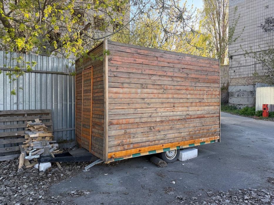 Торгівельний причіп купава 2х3 прицеп