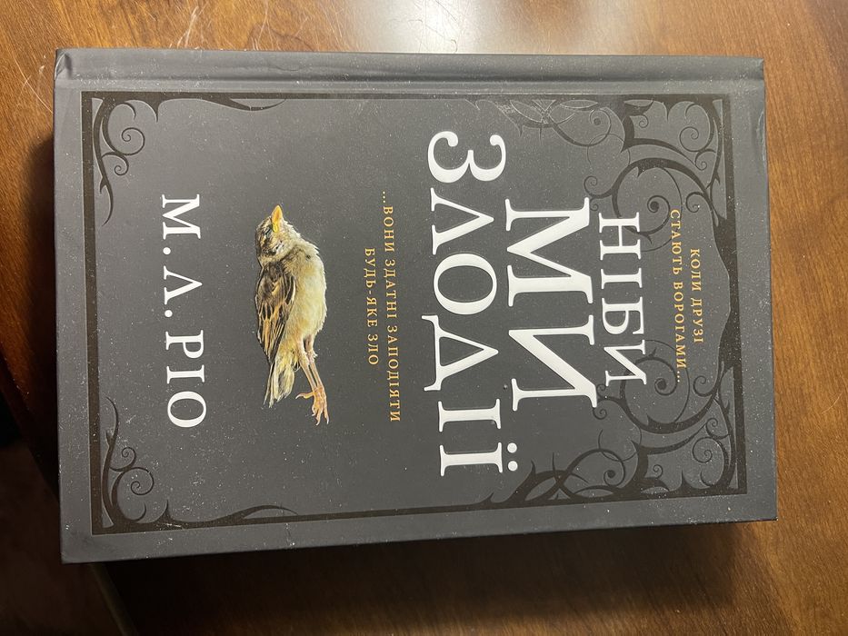 Лімітована версія книги «Ніби ми злодіі»  М. Л. Ріо (Кольоровий зріз)