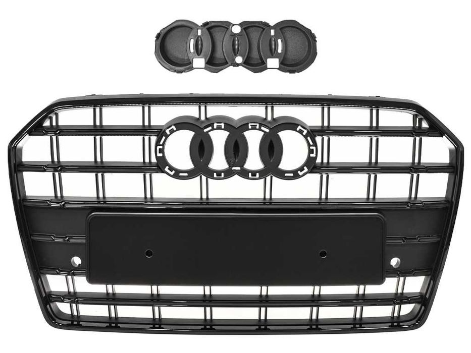 Решітка радіатора AUDI A6 (C7), 06.2014 - 2018 PAD07125B