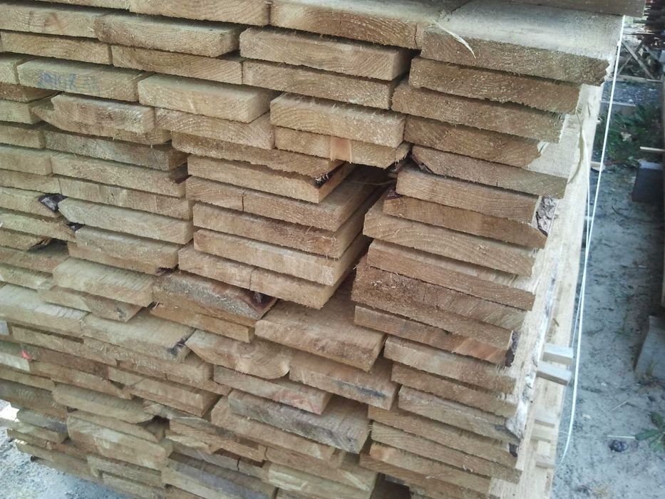 Deska deskowanie połać szalunkowa na dach 25mm impregnowana