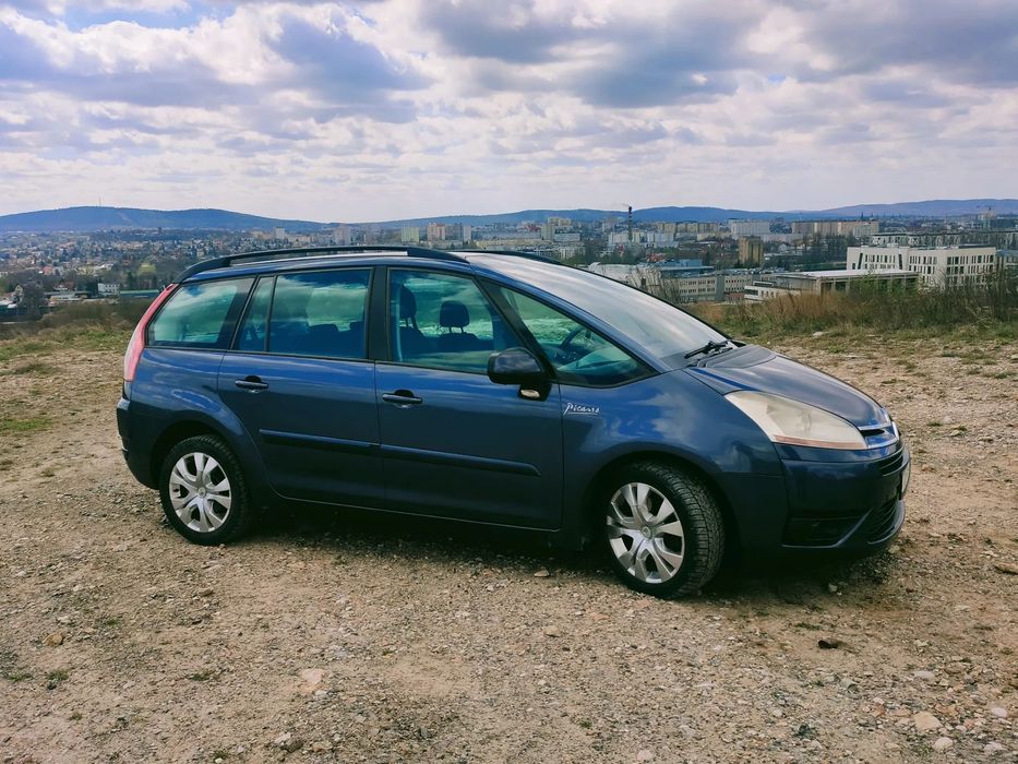 Citroën C4 Grand Picasso ⭐2.0 140 KM benzyna + gaz LPG rodzinny MiniVan 7 osób doinwestowany⭐