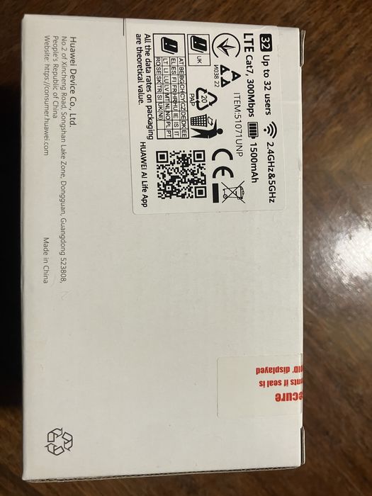 NOWY Huawei Mobile WIFI router