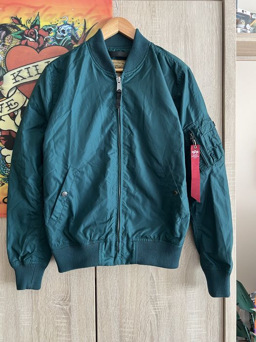 Alpha Industries Jacket Bomber MA-1 Bomberka Kurtka Rap Hip Hop
