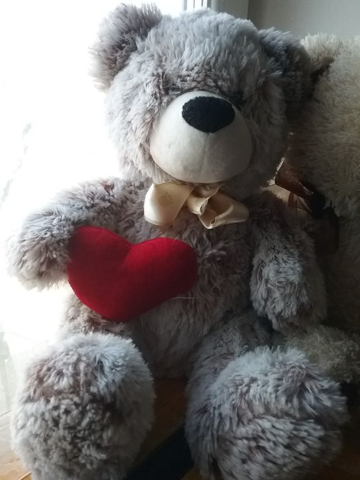 пара мишек, мяккие пушистые ведмеди