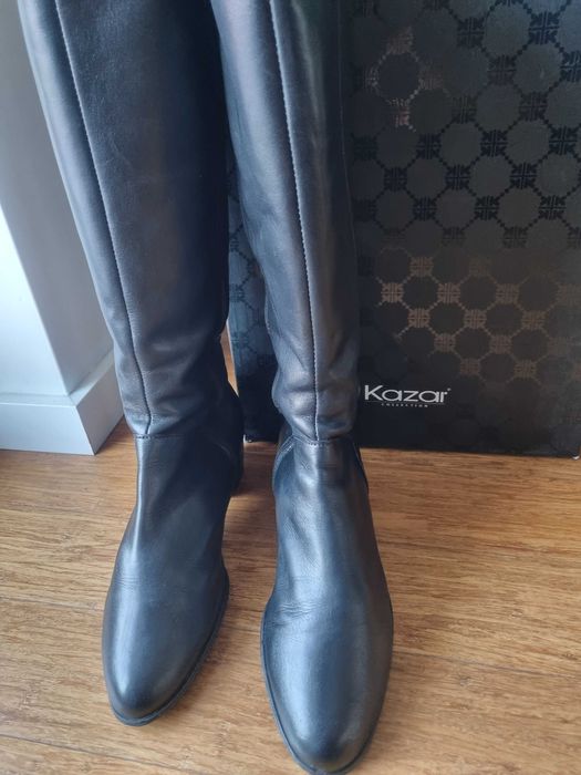 Kozaki kazar 38 czarne oficerki