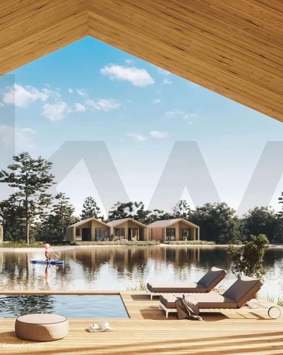 Onde a Lagoa se torna Lar: A Exclusividade do T2 no Óbidos Westlake