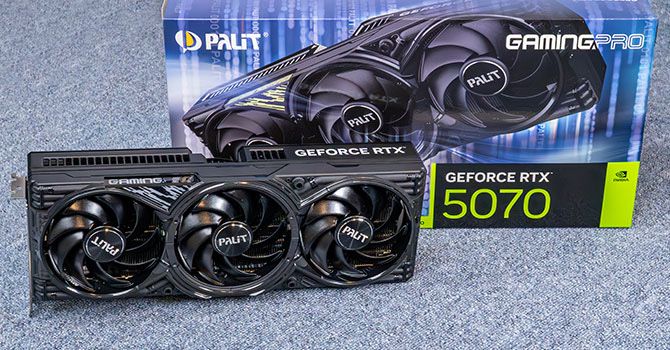 Palit RTX 5070 GamingPro-S OC 12GB Нова в целофані)