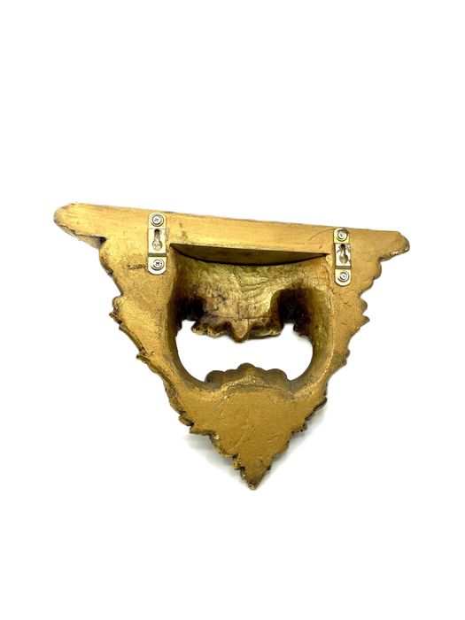 Grande peanha talha dourada antiga