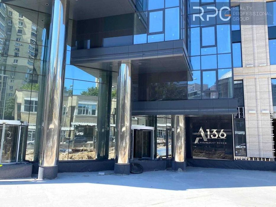 БЕЗ КОМІСІЇ 1-к квартиру 55м² в ЖК А136 Палац України 7 поверх