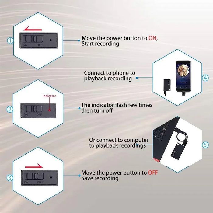 Диктофон Savetek