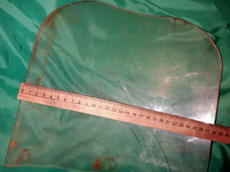 Мото оргстекло СССР 29×28cm б/у