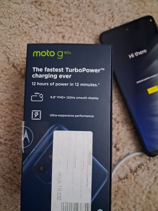 Смартфон Motorola g60s