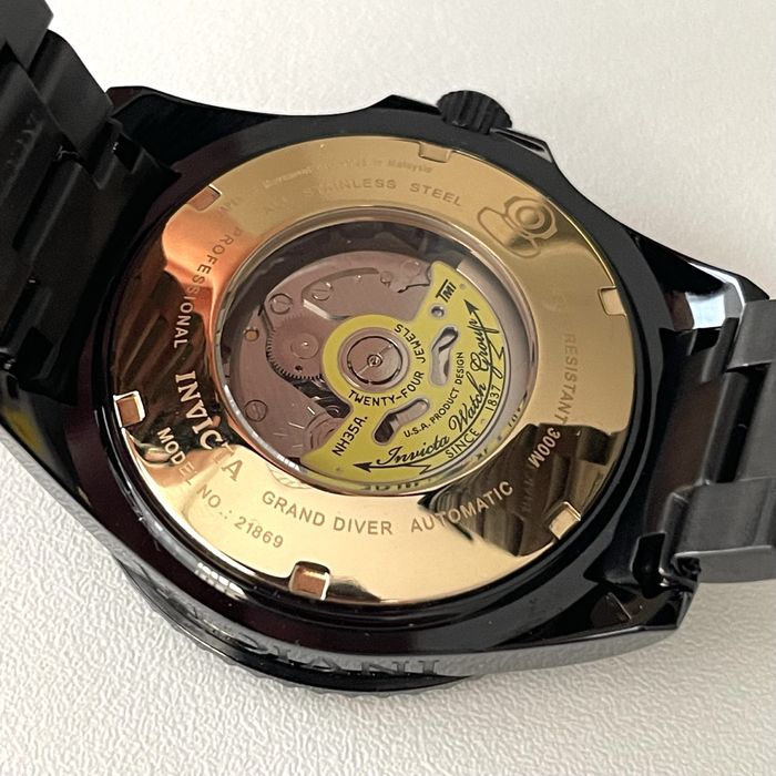 Годинник INVICTA Pro Diver Automatic 21869 All Black