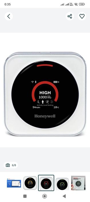 Honeywell HTRAM Монітор , аналізатор забруднення повітря.