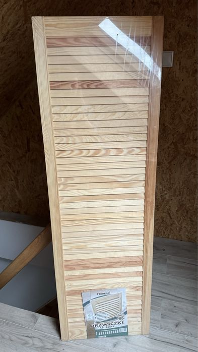 Drzwi drzwiczki azurowe drewniane nowe