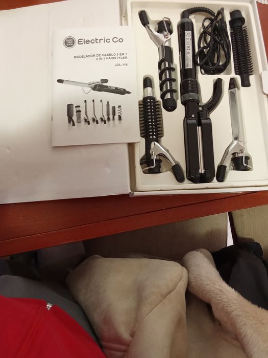 Modelador de cabelo 8 em 1