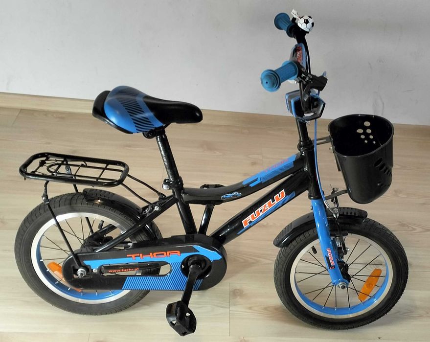 Rowerek Fuzlu Thor z kołami 14 cali - jak nowy