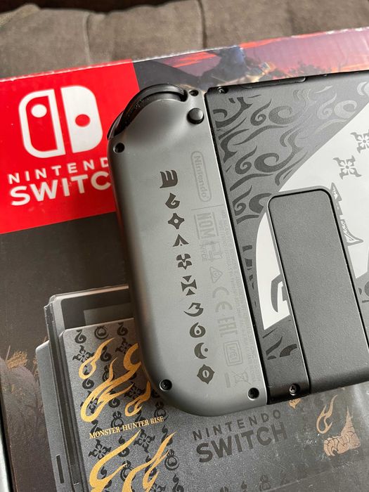 Nintendo Switch Monster Hunter Rise Edition | BDB | szkło, karta 256GB