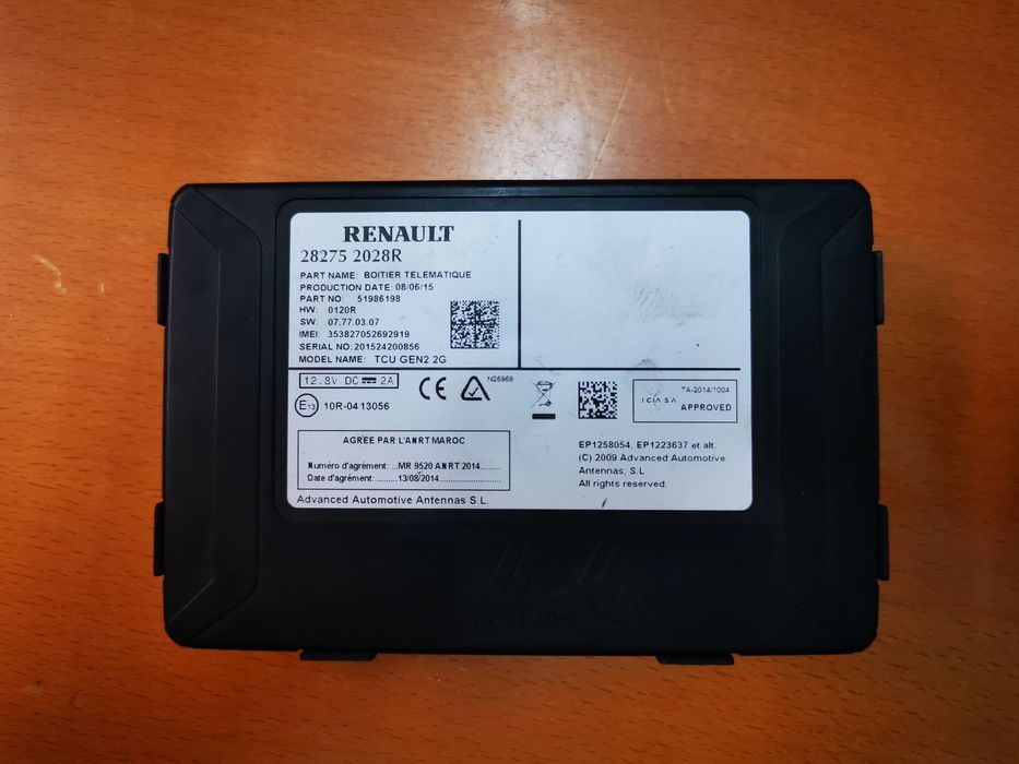 RENAULT SCENIC III / MEGANE MÓDULO GPS - MD042