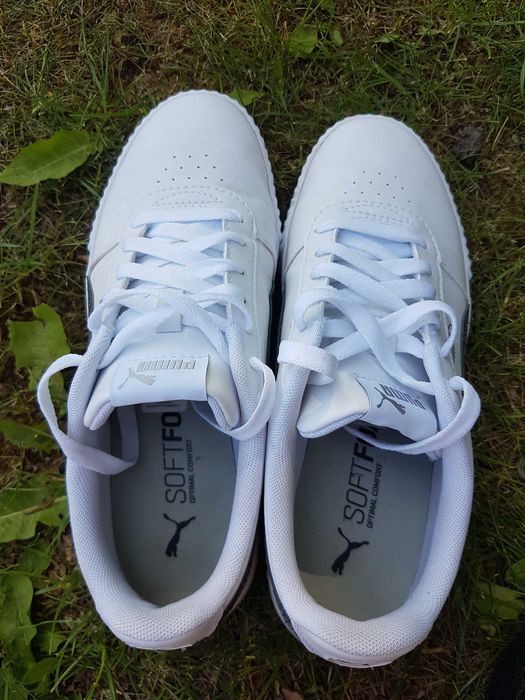 Sneakersy Puma białe