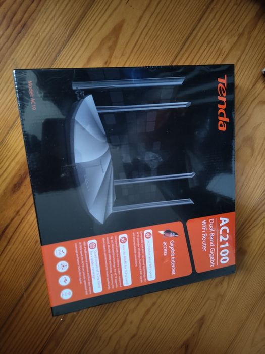 Router Tenda AC23 AC2100 WLAN novo em caixa