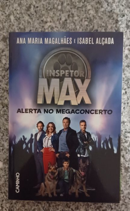 2 livros do Inspetor Max novos