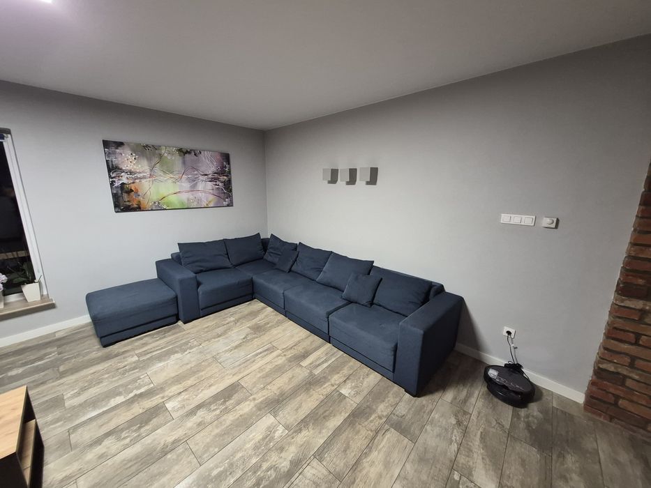 Narożnik modułowy granatowy