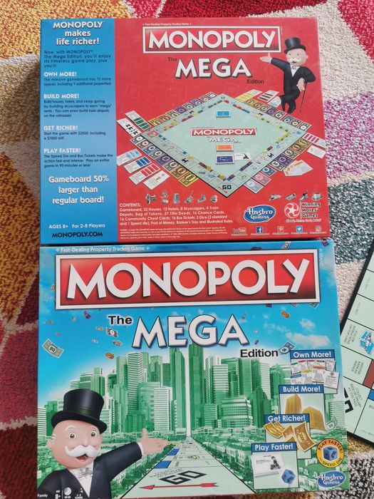 Gra Game Monopoly Mega, eng.